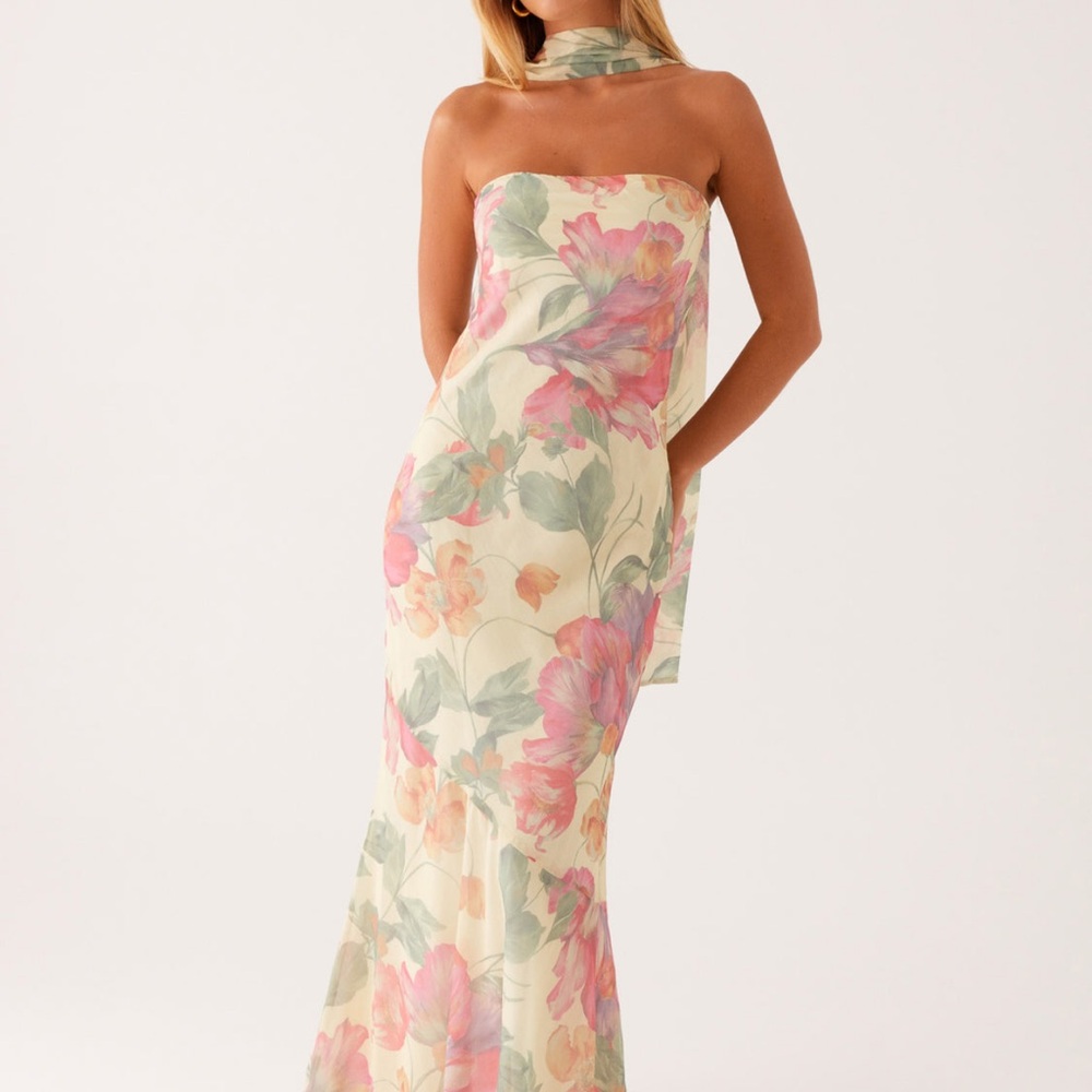 Peppermayo under the pagoda maxi dress